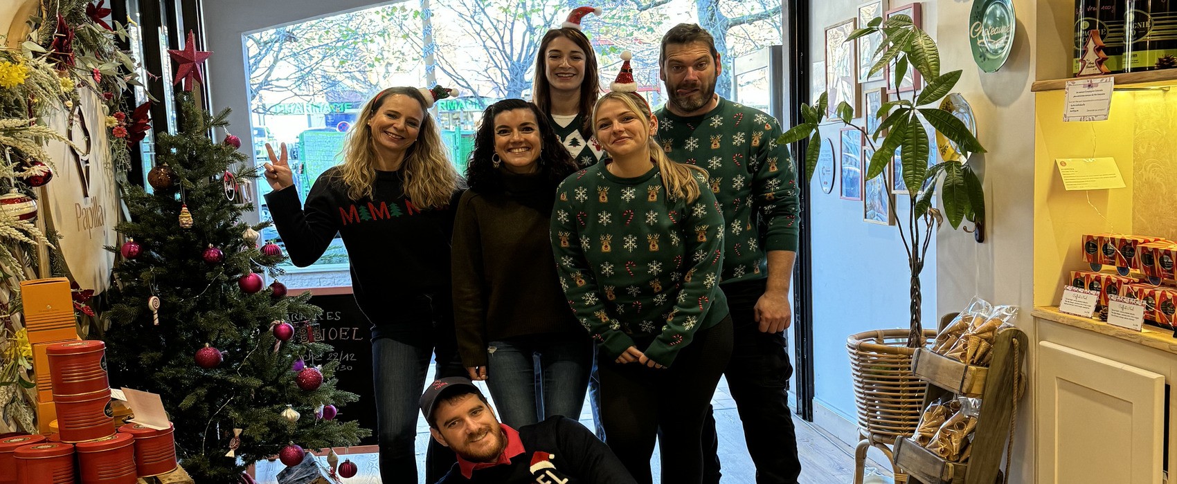 La magie des fêtes, portée par notre belle équipe !